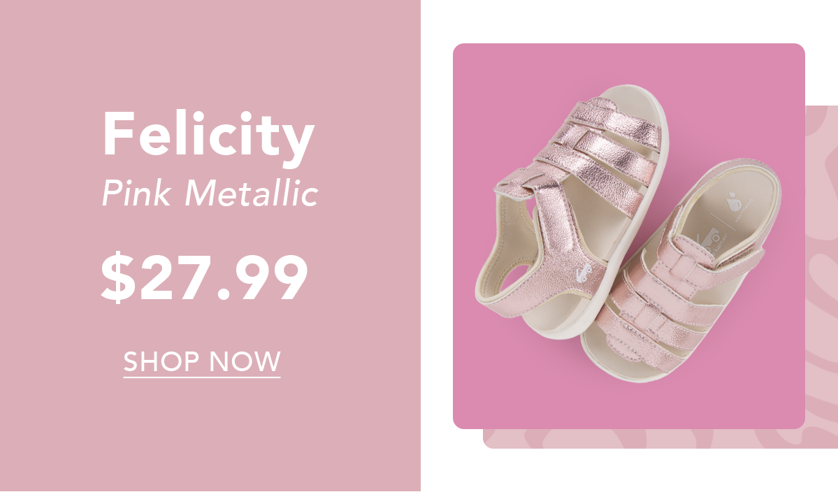 Felicity Pink Metallic