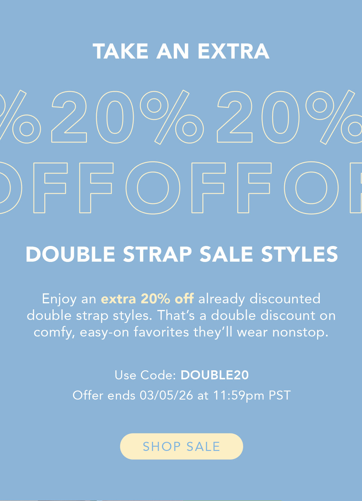 Take an Extra 20% Off