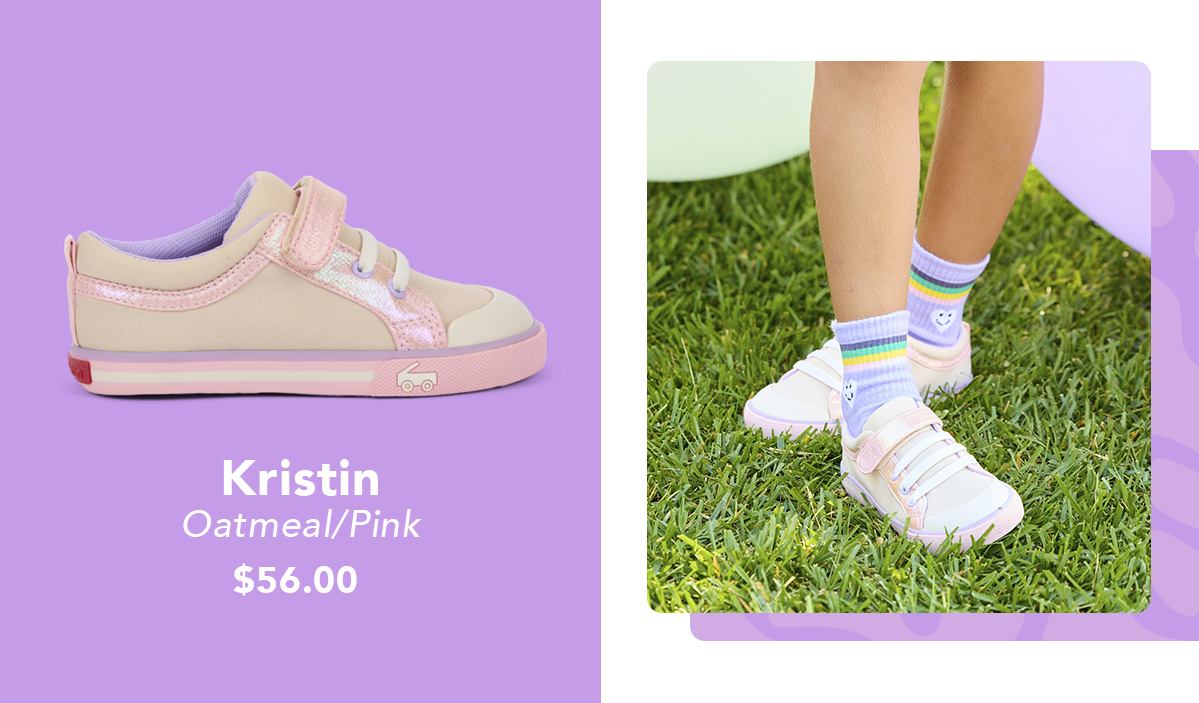 Kristin Oatmeal/Pink
