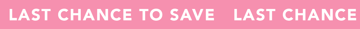 Last Chance to Save