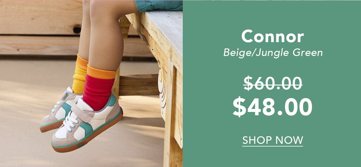 Connor Beige/Jungle Green