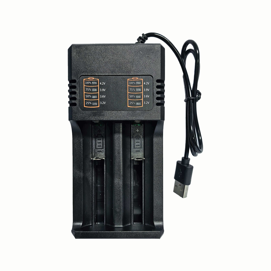 USB Intelligent Fast Charger for 3.7V/4.2V 18650 Lithium Batteries