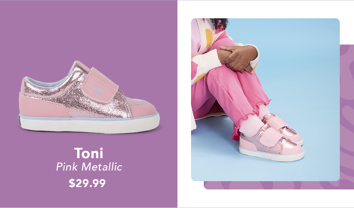 Toni Pink Metallic