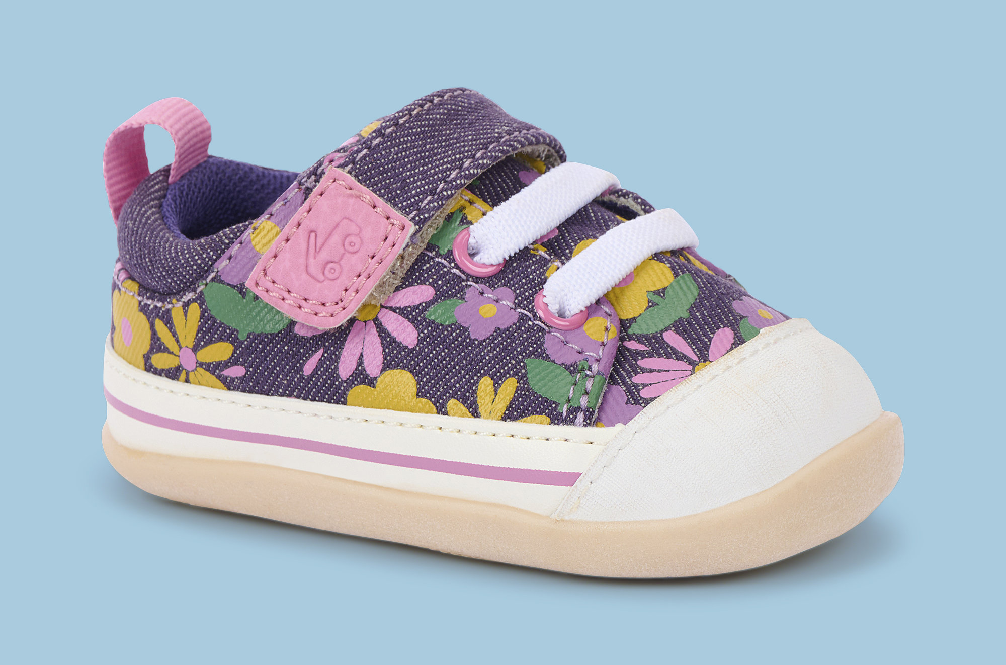 Stevie Mini Purple Floral