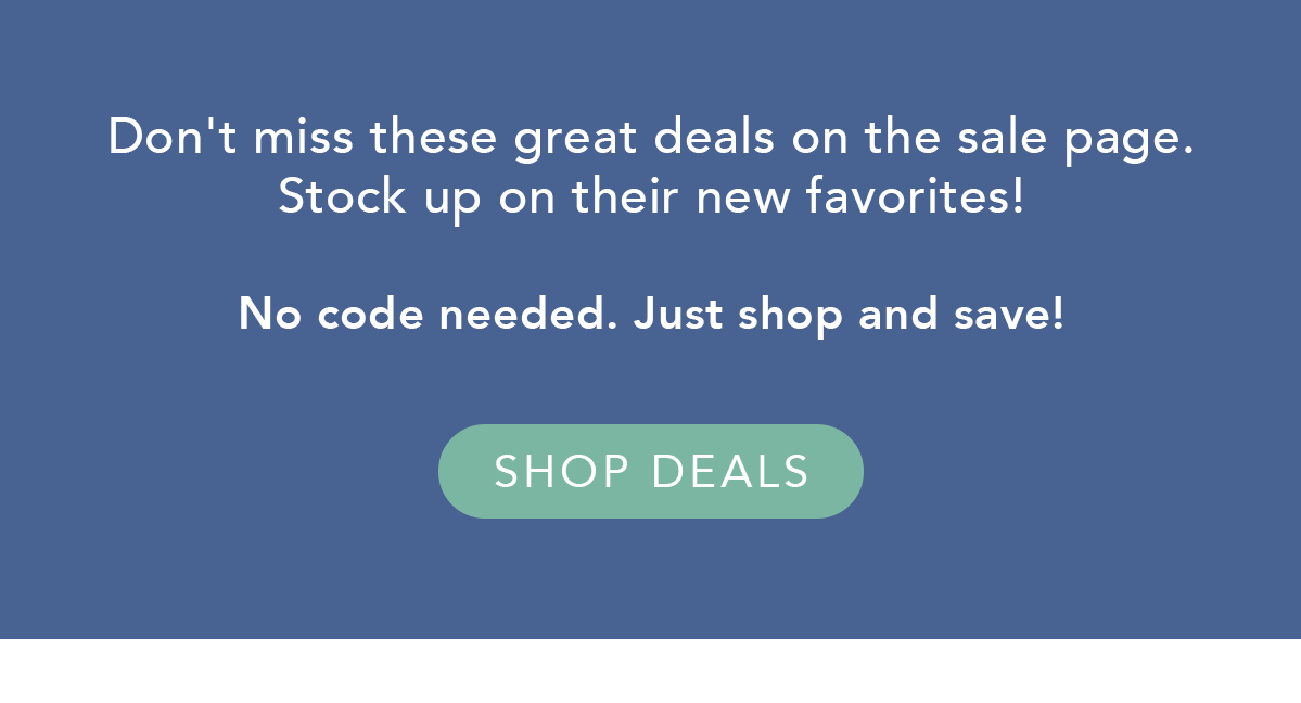 No code needed, just shop and save!