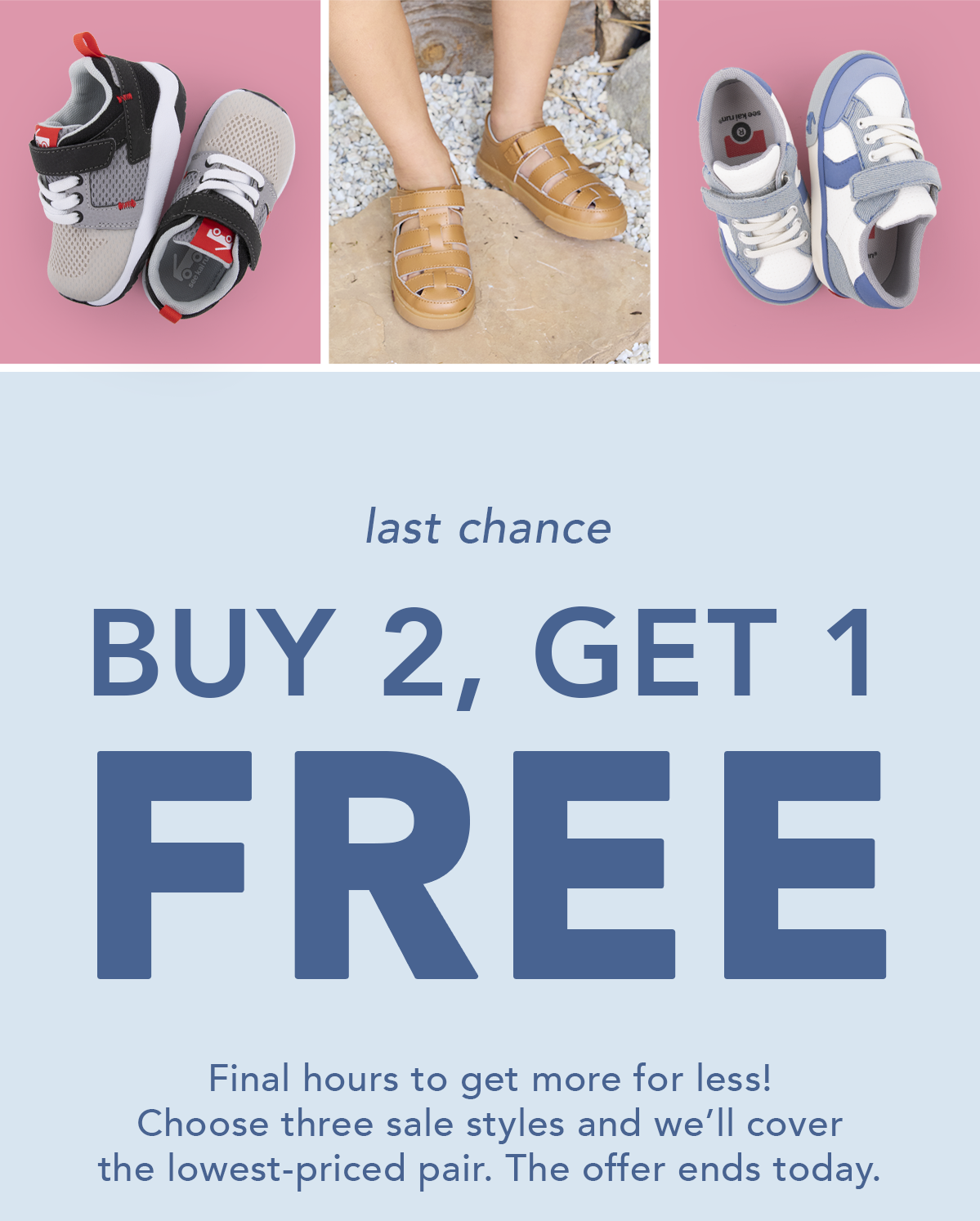Buy 2, Get 1 Free!