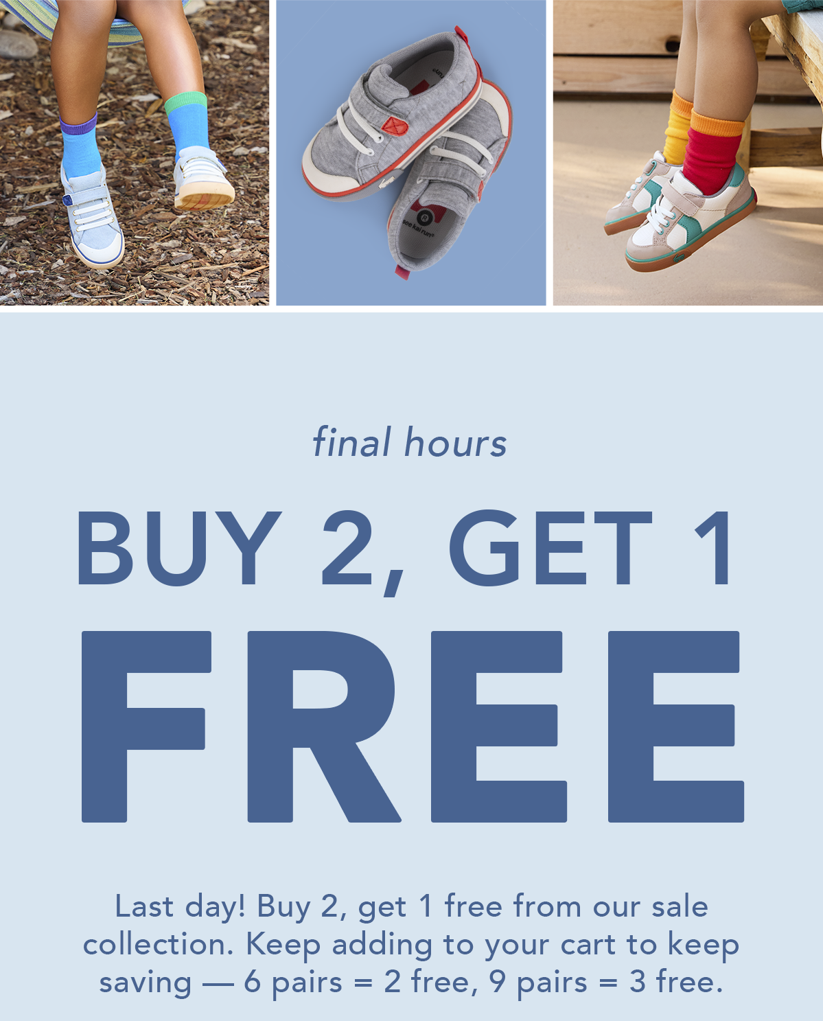 Buy 2, Get 1 Free!