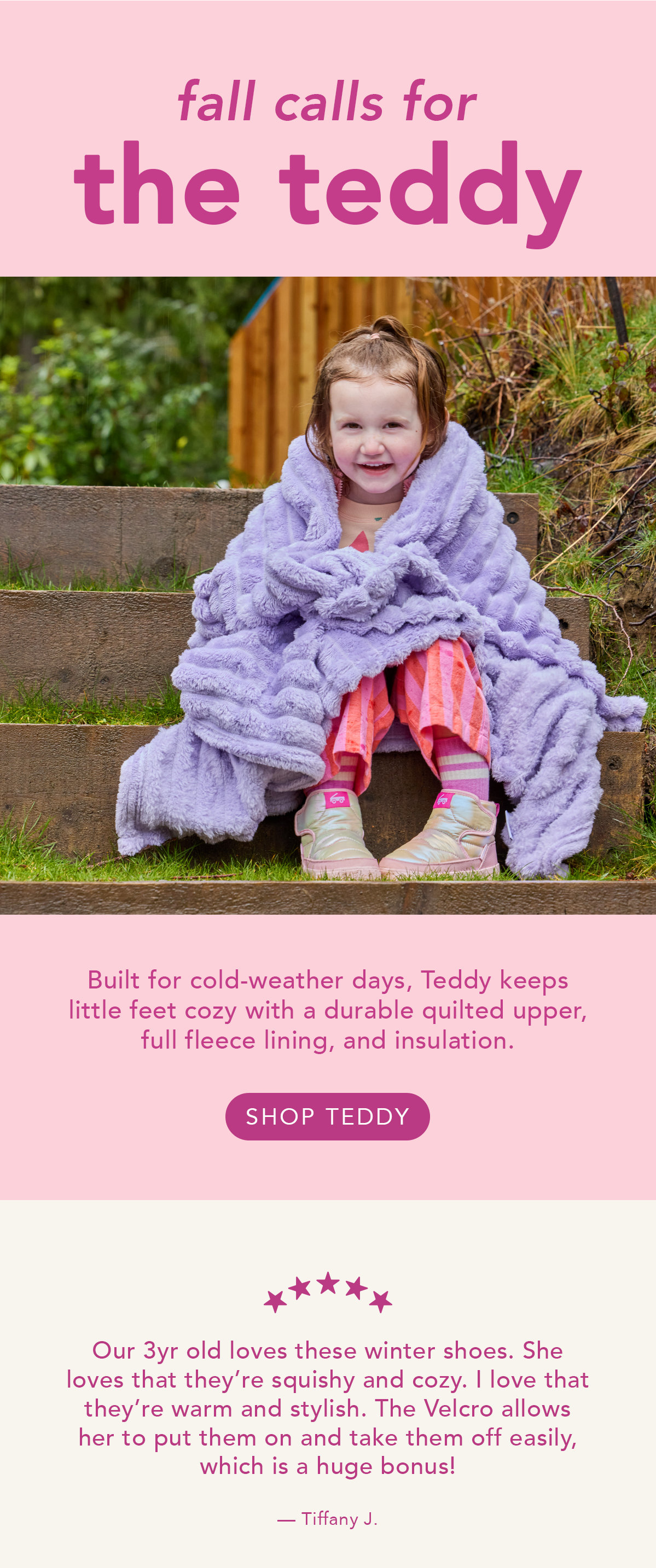 Fall calls for the Teddy