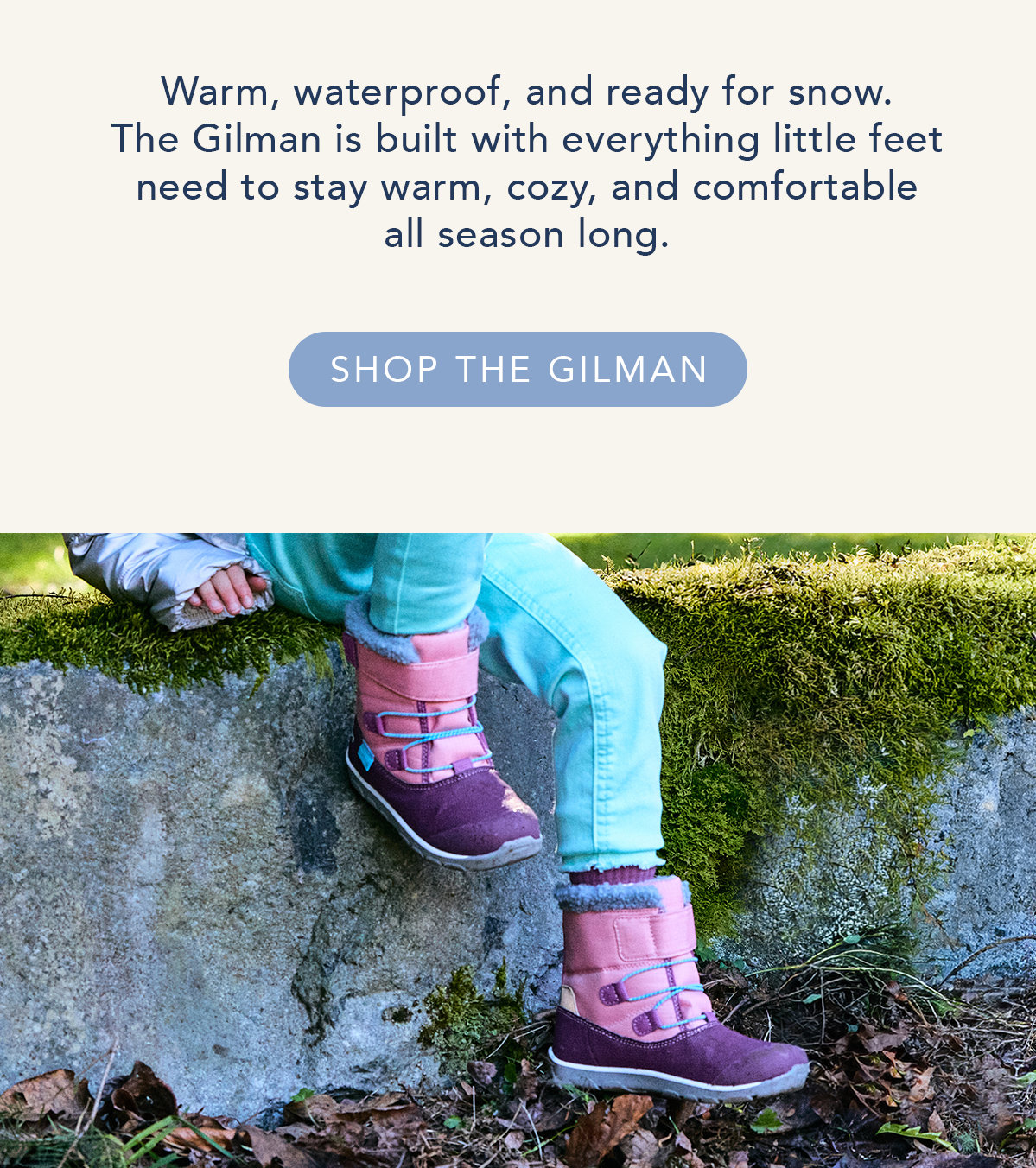 Warm, waterproof, ready for snow
