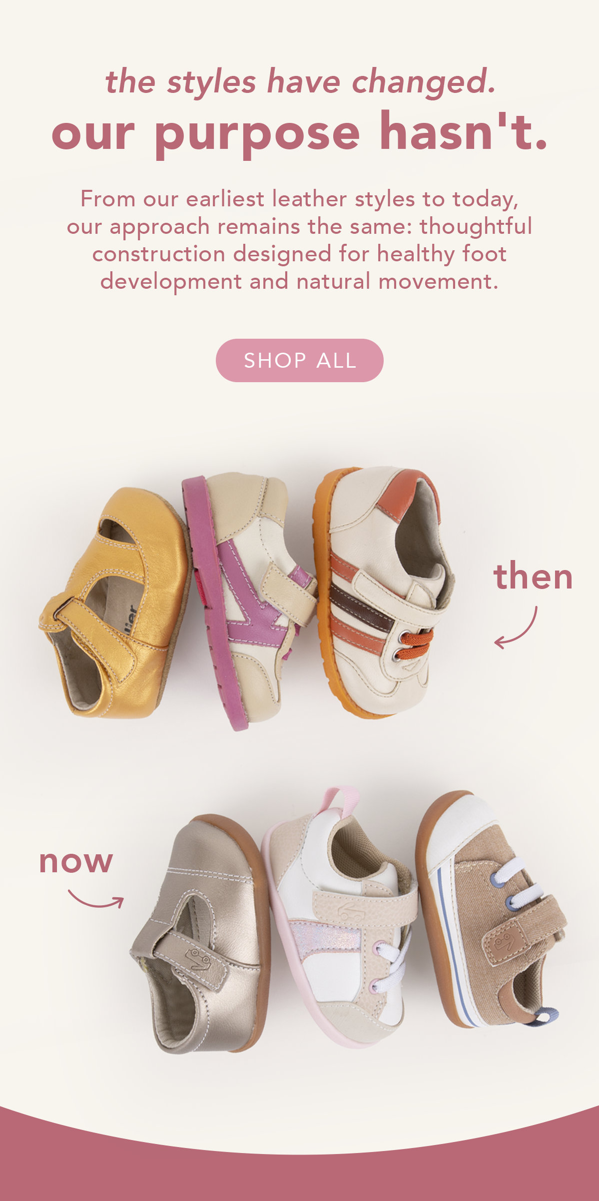 Our style has changed, but our purpose hasn't